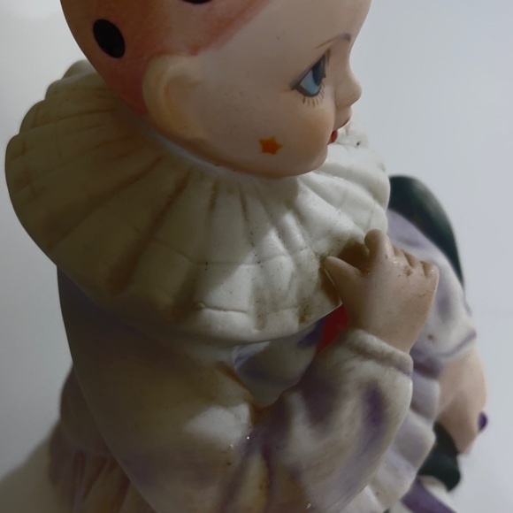 MANN…Vintage Musical Clown…Figurine - Picture 8 of 8